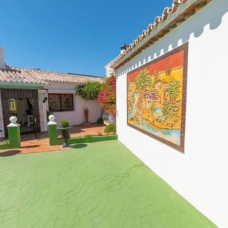 Family Near Villa